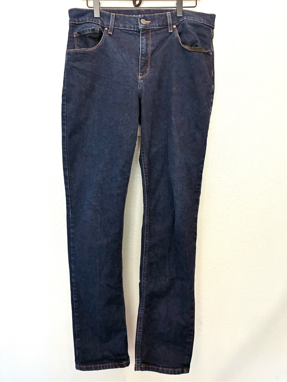 Mott & Bow Boyfriend Jeans Women’s W32 L32 Dark Wash Stretch Denim
